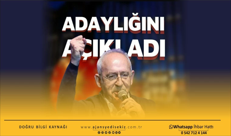 Millet İttifakı Cumhurbaşkanı Adayı Kemal Kılıçdaroğlu!