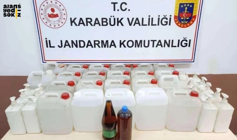 Karabük’te 127 Litre Etil Alkol Ele Geçirildi!