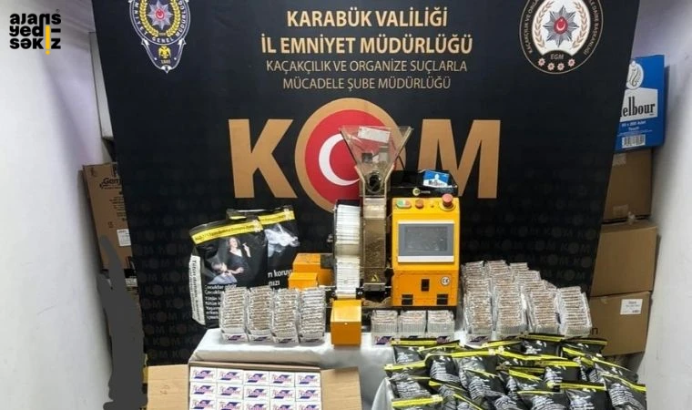 Safranbolu'da Kaçakçılık Operasyonu!