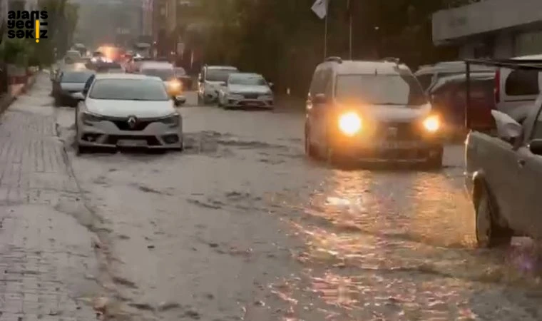 Sağanak Yağış Hayatı Olumsuz Etkiledi!