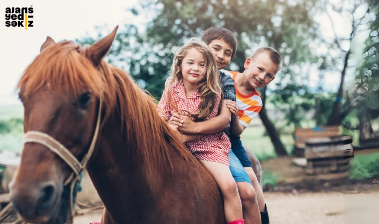 23-24 Ağustos’ta Kordon Park’ta, çocuklar için ücretsiz pony at etkinliği düzenlenecek.