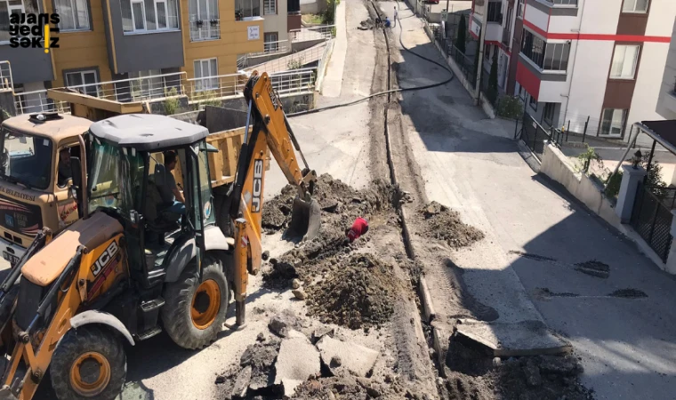 5000 Evler Bahçelievler Mahallesi'nde 120 metre içme suyu hattı yenilendi.