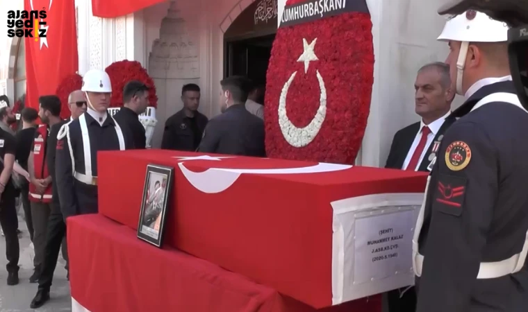 Şırnak'ta şehit olan jandarma astsubay, Karabük Safranbolu’da toprağa verildi.