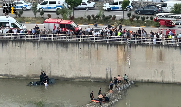 Filyos Çayı’na uçan arabada 1 kişi ölürken,1 kişi yaralandı.