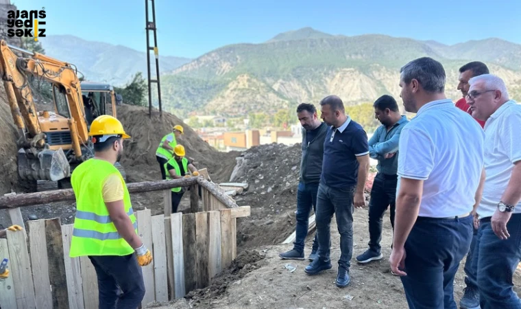 Karabük Belediyesi, 50 yıllık merdivenleri yenileme çalışmalarına başladı.