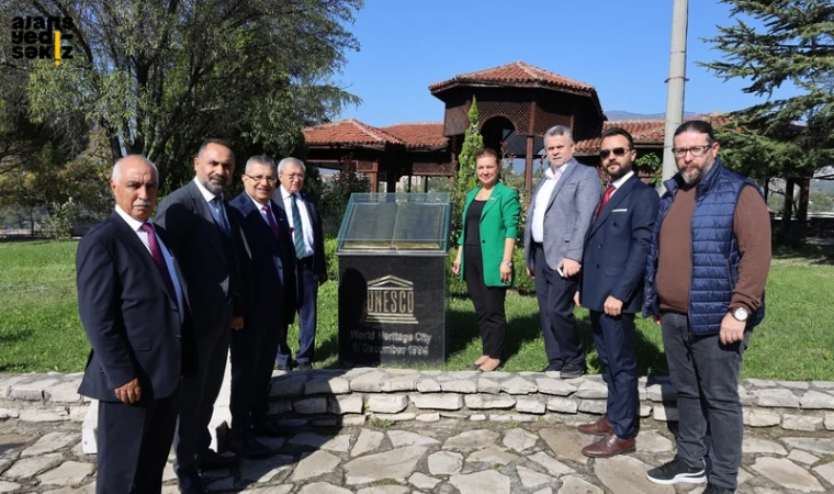 Safranbolu Belediyesi’nin projeleri heyet tarafından tam not aldı.