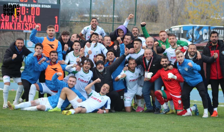 ASD Yapı Eflanispor, Çankırı FK'yı 1-0 mağlup ederek 3 puanı aldı.