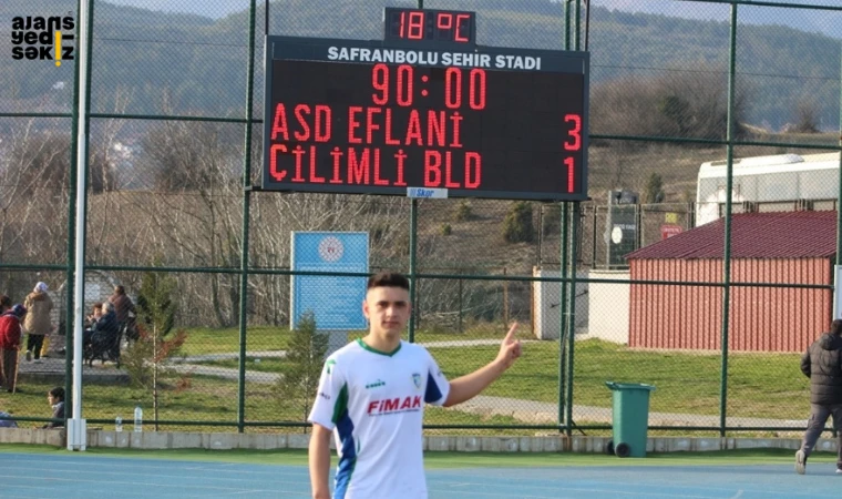 ASD Yapı Eflanispor’un genç yıldızı, performansıyla göz dolduruyor.