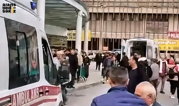 Kireç kırma bölümünde çalışan Yusuf Can Keskin'in çalışma esnasında kolu koptu.