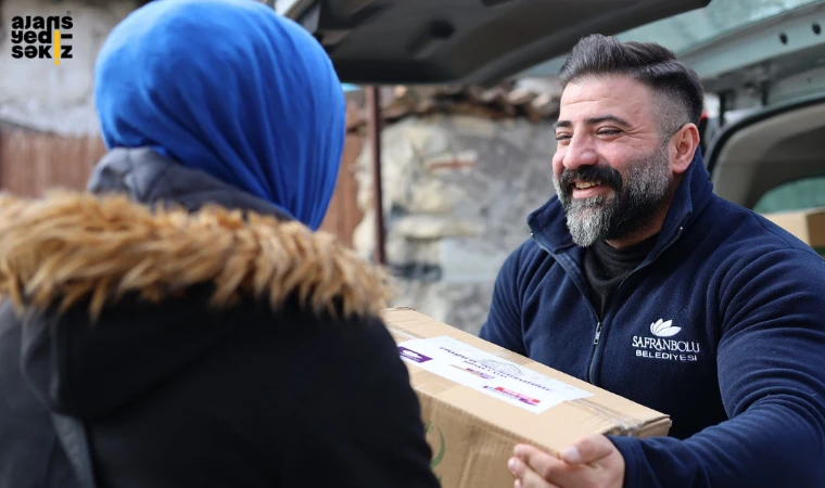 Safranbolu Belediyesi, Ramazan ayı öncesinde ihtiyaç sahiplerine ulaşmak için yoğun bir seferberlik başlattı.