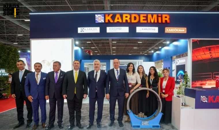 KARDEMİR, yerli ve milli üretim gücüyle stratejik çelik ürünlerini tanıttı.