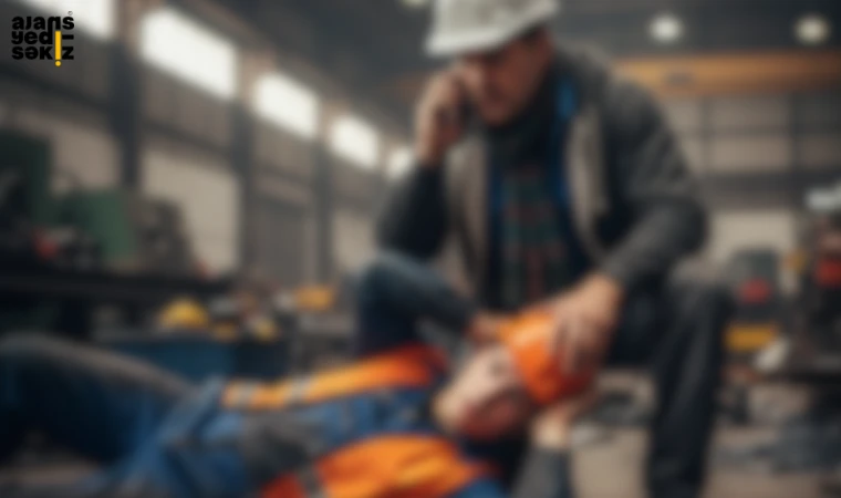 Kardemir'de, Yağız Y. (17), üzerine ağır yük düşmesi sonucu hayatını kaybetti.