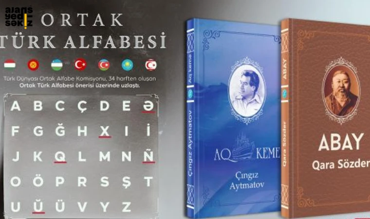 Abay ve Aytmatov'un Kitapları Ortak Alfabe ile Yayımlandı.