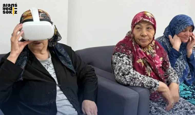 Bilim Merkezi ekibi huzurevinde büyüklerle bir araya gelerek keyifli anlar yaşattı.