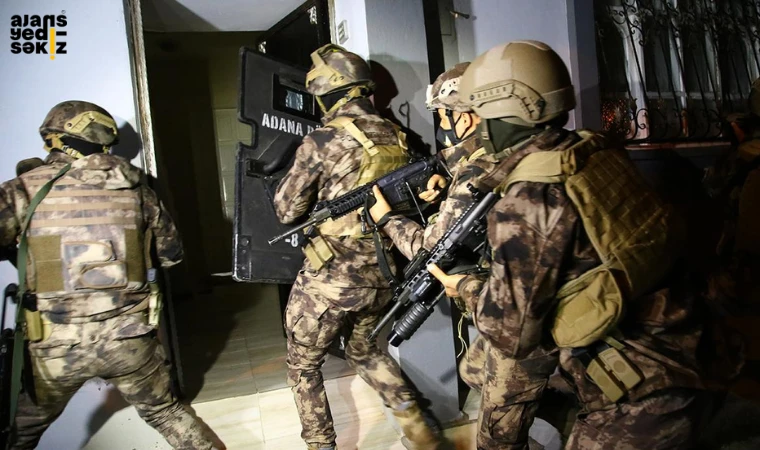 Karabük'ün de içinde bulunduğu 25 ilde 274 şüpheli gözaltına alındı.