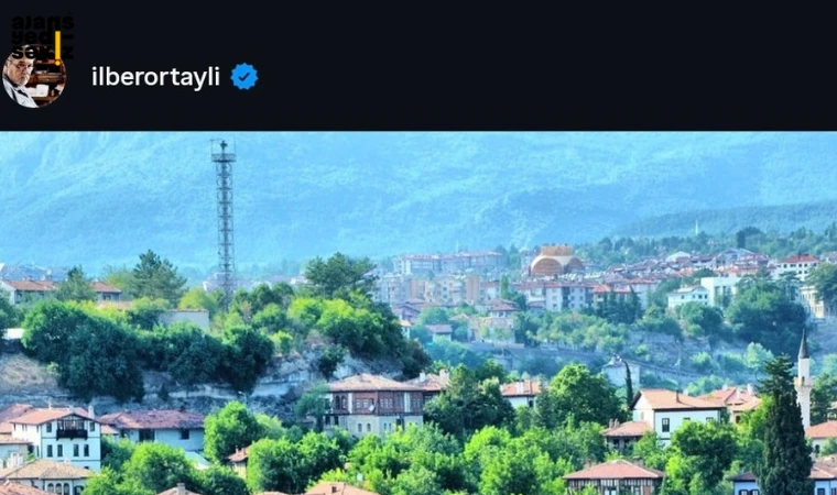 İlber Ortaylı, 4,8 Milyon Takipçiye "Safranbolu'yu Bol Bol Gezin" Çağrısı Yaptı.