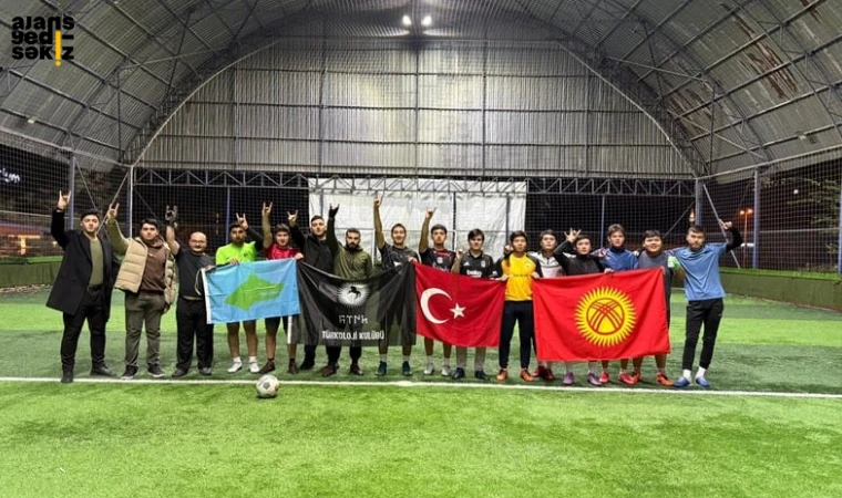 Türkoloji Topluluğu ile Kırgız soydaşlarımız dostluk maçında buluştu.