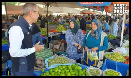 Cuma Pazarında Üreticiye Ziyaret!