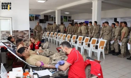 Mehmetçikten, Kızılay’a Kan ve Kök Hücre Bağışı!