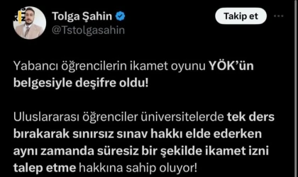 Yabancı Öğrencilerin İkamet Oyunu!