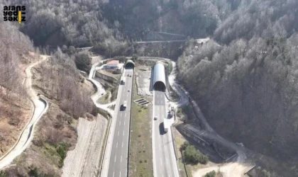 Bolu Dağı tüneli bakım çalışmaları nedeniyle İstanbul istikametinde kapatıldı.