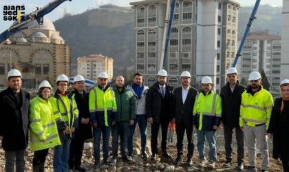 Karabük'ün Soğuksu Mahallesi'nde inşa edilecek 866 konutluk proje başladı.