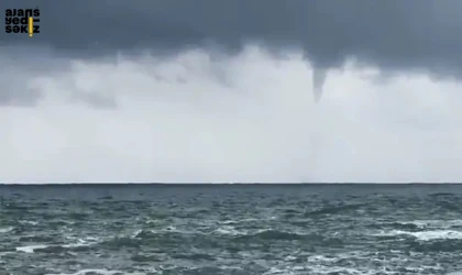 Amasra açıklarında 5 Dakikada 7 Ayrı Hortum Oluştu