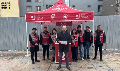 CHP Karabük Gençlik Kolları ortak basın açıklaması düzenledi.