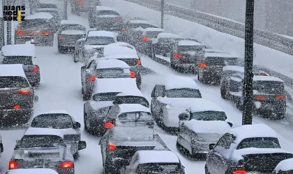 Olumsuz hava şartları nedeniyle 21 - 23 Şubat arası trafik kısıtlaması getirildi.