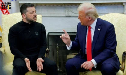 Volodimir Zelenskiy ve Donald Trump'ın, mineral anlaşması imzalanmadı.