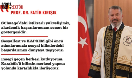 KBÜ, SCImago sıralamasında 35 basamak birden yükseldi.