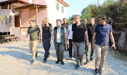 Yumaklı, Karabük’te Yangın Bölgesinde İncelemelerde Bulundu!