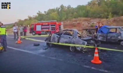 İki araç çarpıştı, 3 kişi hayatını kaybetti, yaralılar var
