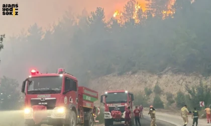 Karabük'teki orman yangınları sürerken, Aladağ'da yeni alevler yükselmeye başladı.