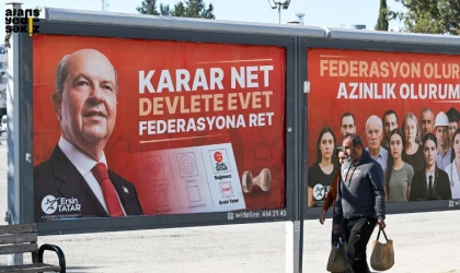 Kıbrıs Türkü ya özgürlüğü ya da AB-Rum-İsrail esaretini seçecek.