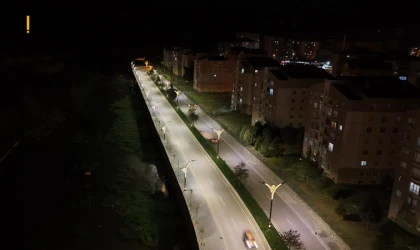Yenice Caddesi trafiğe açıldı; altyapı, kaldırım ve aydınlatma çalışması bitti.